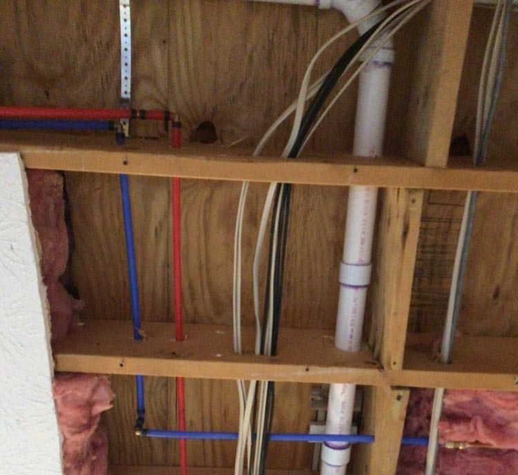 Partial repipe for kitchen remodel