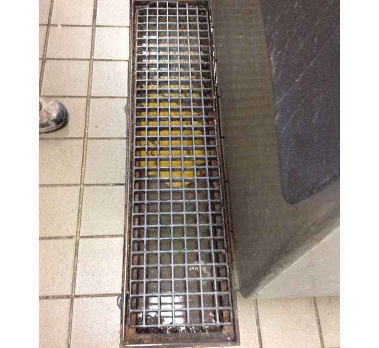 Commercial drain stoppage